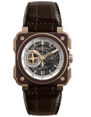 Swiss Replica Bell & Ross BR-X1 Skeleton Chronograph Instrument de Marine BRX1-CM-313 - Click Image to Close