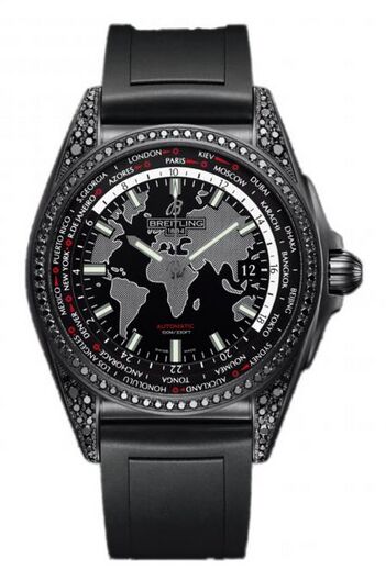 Swiss Replica Breitling Galactic Unitime Stainless Steel MB3510AU/BF07/134S/M20DSA.2 - Click Image to Close