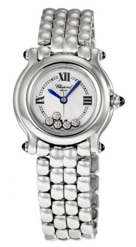 Chopard Happy Sport Diamond Ladies Watch 27/8250-23 - Click Image to Close