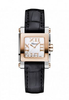 Chopard Happy Sport Square Mini Ladies Watch 278516-6001