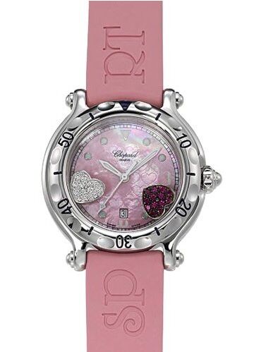 Chopard Happy Hearts Ladies Watch 278951-3001 - Click Image to Close