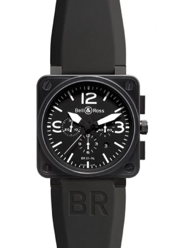 Bell & Ross BR01-94 Chronograph 46mm Watch BR01-94 Carbon - Click Image to Close