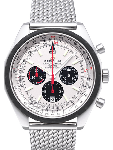 Breitling ChronoMatic 49 watch A1436002.G658 - Click Image to Close