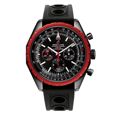 Breitling Chrono-Matic 49 Limited Edition Blacksteel Watch - Click Image to Close