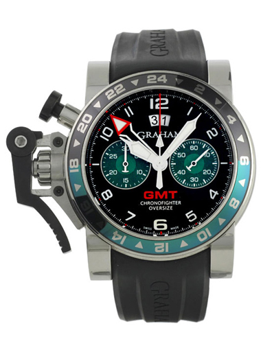 Graham GMT Oversize Chronofighter - Big Date BRG 20VGS.B12A.K10B