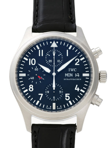 IWC Pilot's watches Classics Double Chronograph Top-Gun IW3799 - Click Image to Close