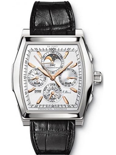 IWC Da Vinci Perpetual Calendar Mens Wristwatch IW376204 - Click Image to Close