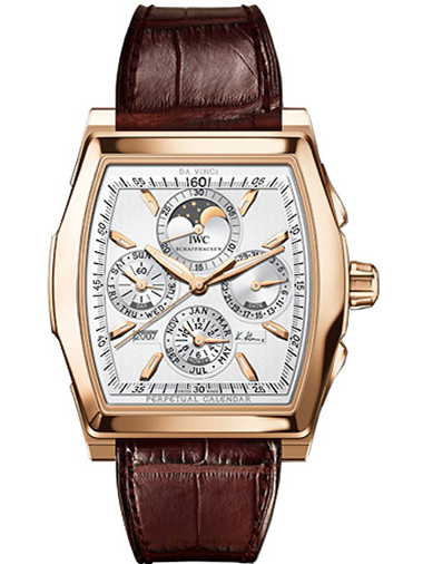 IWC Da Vinci Perpetual Calendar Mens Wristwatch IW376203 - Click Image to Close