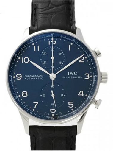 IWC Portuguese Chrono-Automatic Mens Wristwatch Model IW371438 - Click Image to Close