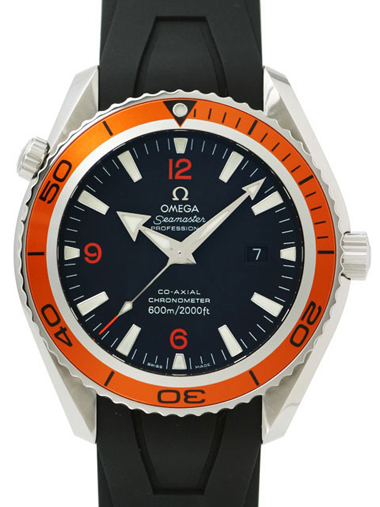 Omega 2908.50.91 Seamaster Planet Ocean Big Size Gents (Rubber S - Click Image to Close