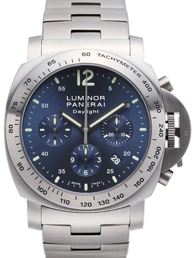 Panerai Luminor Chrono Daylight 44mm watch PAM00327 - Click Image to Close