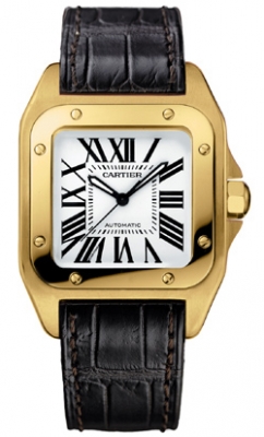 Cartier Santos 100 Men's Watch W20112Y1