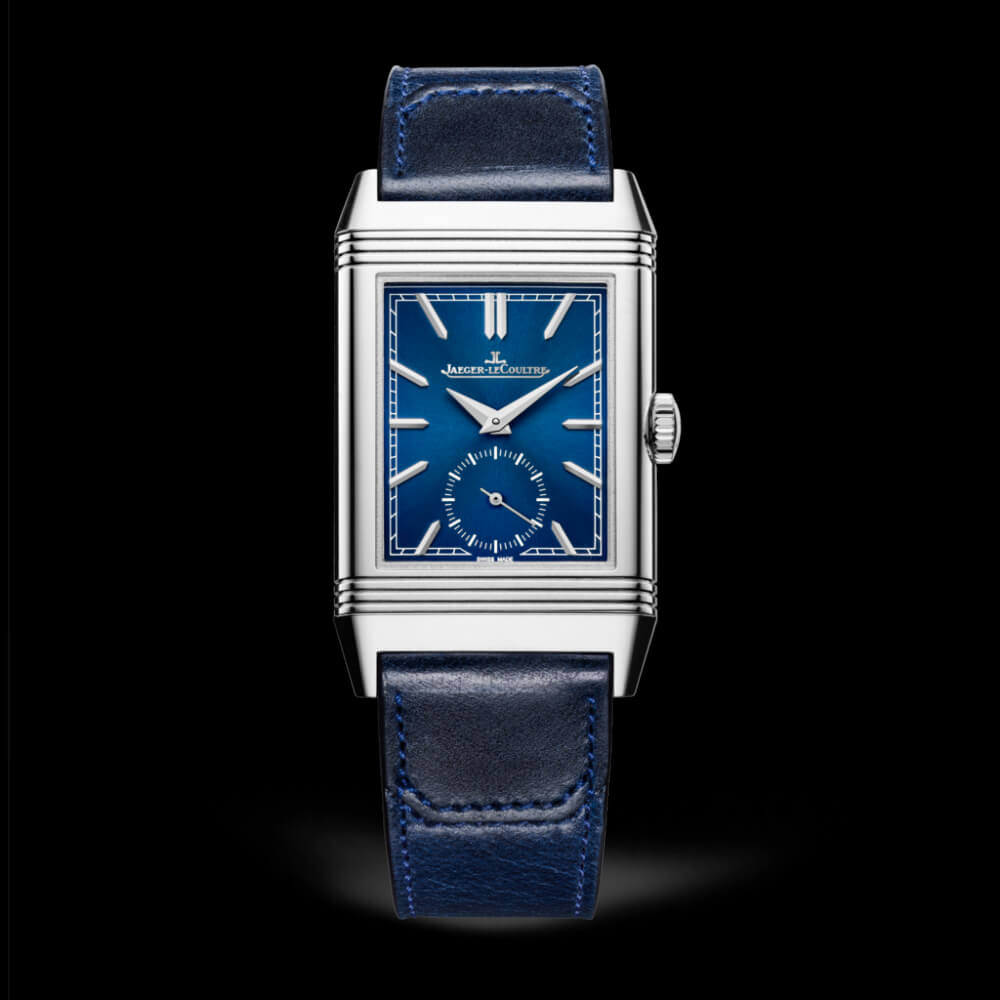 Swiss Replica Jaeger-LeCoultre 3978480 Reverso Tribute Small Seconds Stainless Steel/Blue/Fagliano Watch